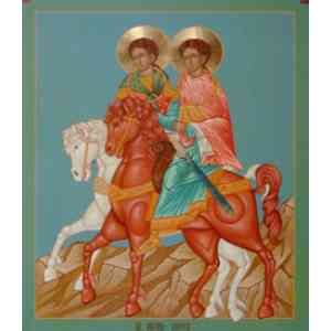 Click para ampliar. Pulsa en el nombre para ver la ficha. Homosexualidad - S. Sergio y S. Baco